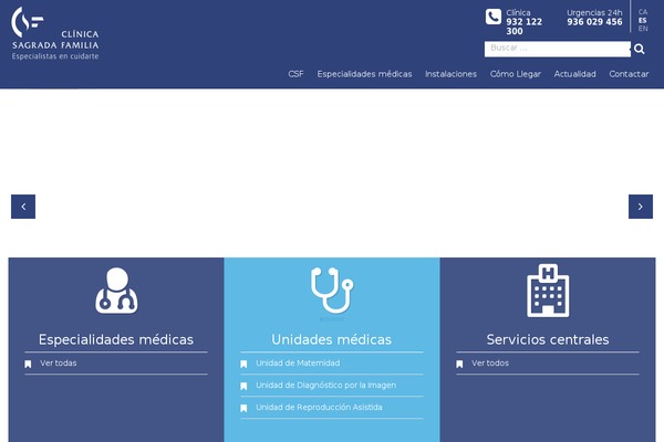 csf.com.es site used Hello-theme-child-master