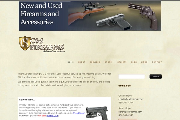 The Cotton theme site design template sample