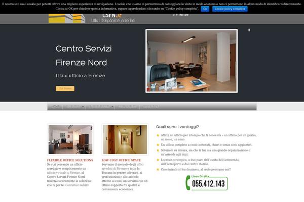 Promotion theme site design template sample