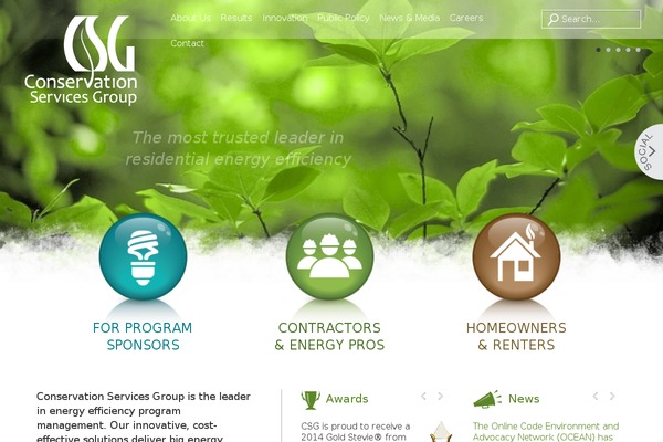 csg theme websites examples