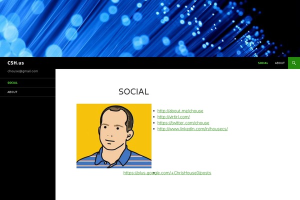 Twenty Fourteen theme site design template sample