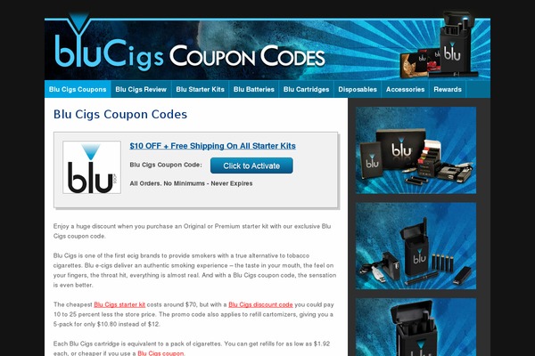 cshell.com site used Thesis 1.8.5