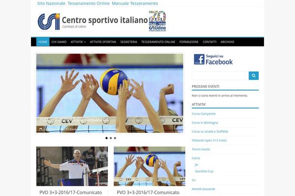 csi-udine.it site used Sampression Lite