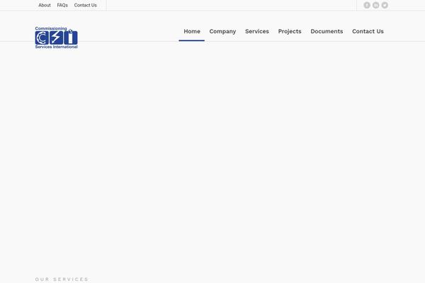 Heavy theme site design template sample