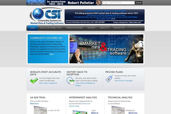 Enterprise theme site design template sample