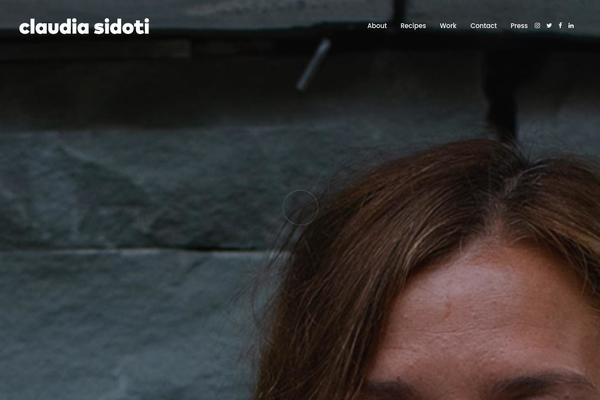 Stockholm Child theme site design template sample