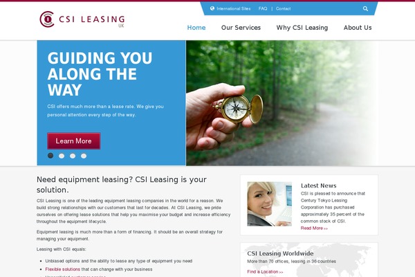 Csi theme site design template sample