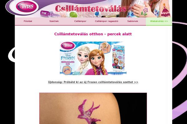 csillamtetovalas.hu site used Playground