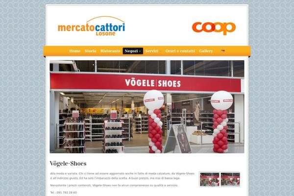 Restaurant theme site design template sample