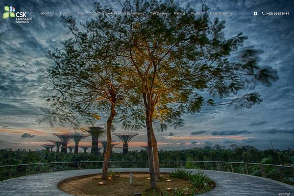 csklandscape.com site used Csk