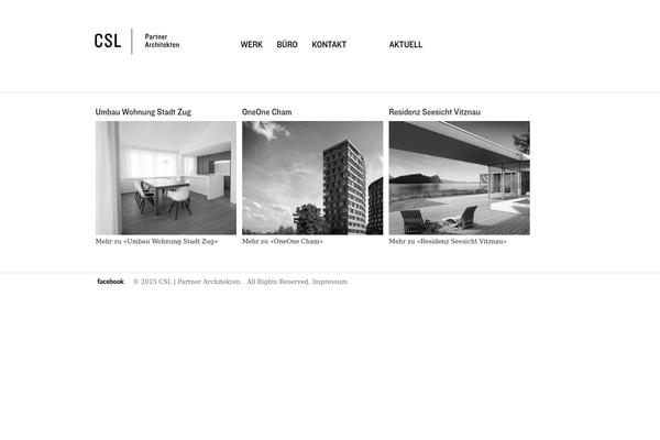csl.ch site used Csl