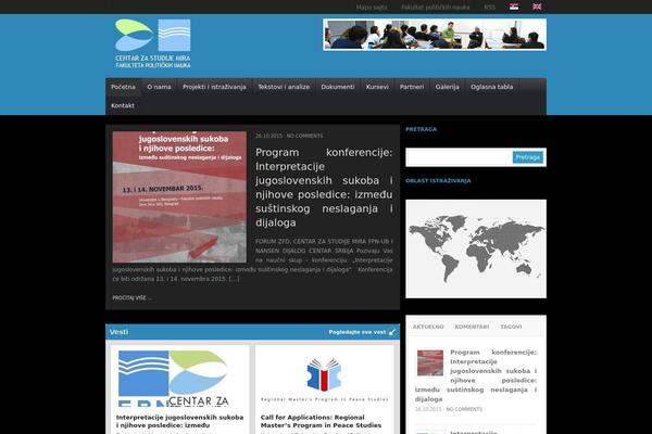 Deadline theme site design template sample