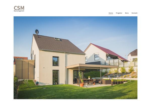 Kalium theme site design template sample