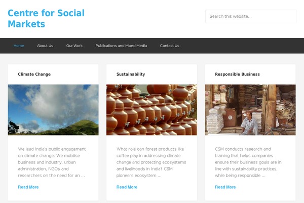 Enterprise Pro theme site design template sample