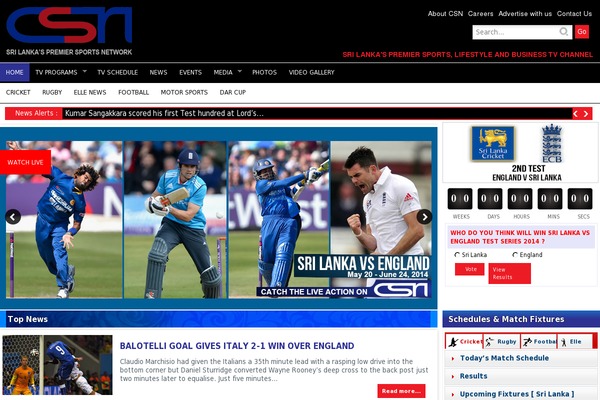 csn theme websites examples