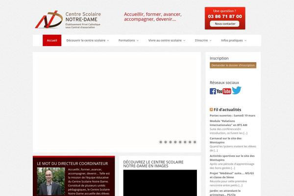 Divichild theme site design template sample