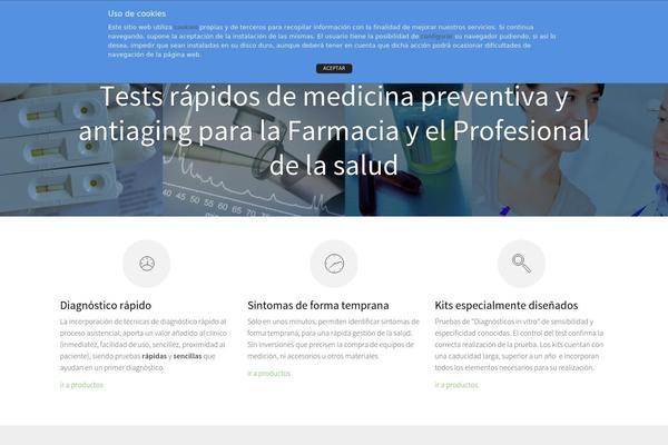 Omega theme site design template sample