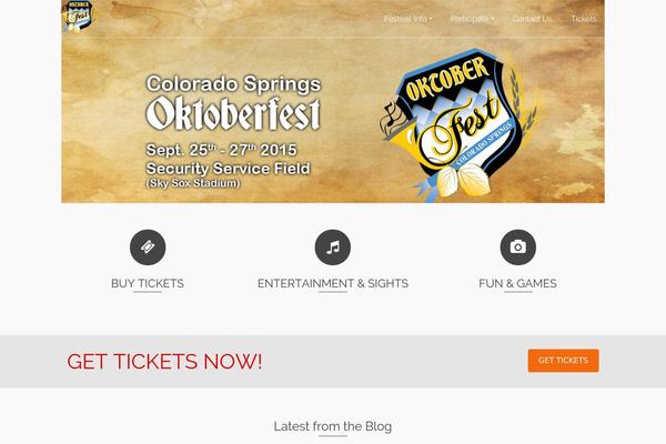 Pinnacle theme site design template sample