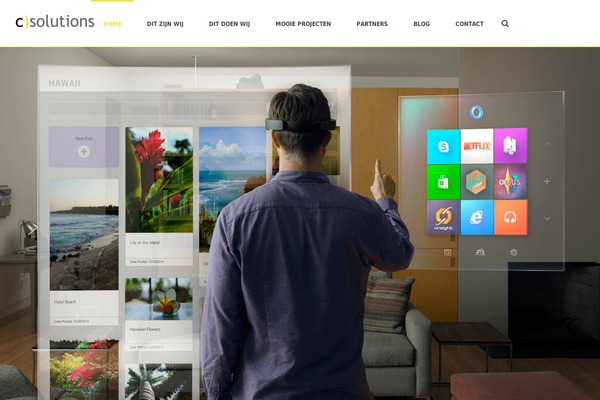 Jupiter Child theme site design template sample