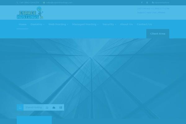 Rackhost theme site design template sample