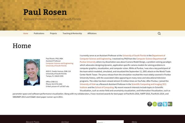 Donovan theme site design template sample
