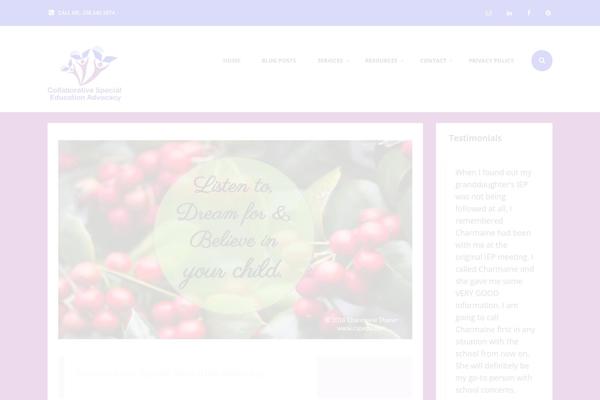 CUPID theme site design template sample