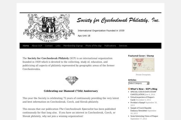 Twenty Ten theme site design template sample