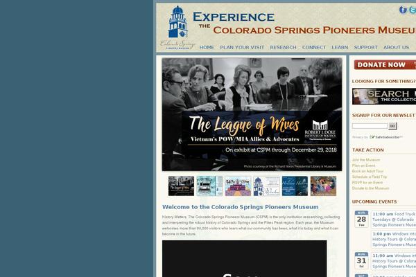 Site using ISSUU Magazine Display plugin
