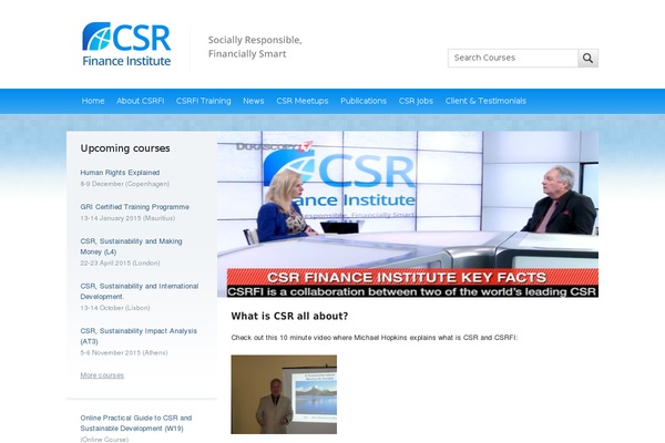 csrfi.com site used Csrfi-theme