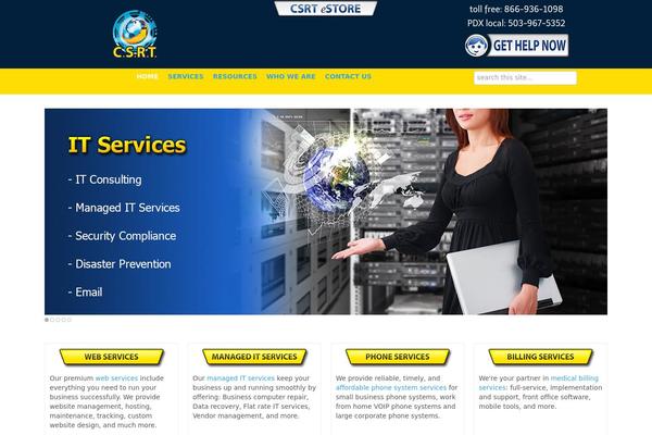 Ultimatum theme site design template sample
