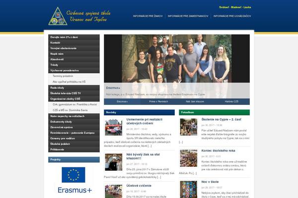 Site using Folder Gallery plugin