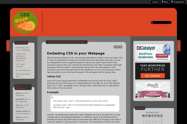 Ahimsa theme site design template sample