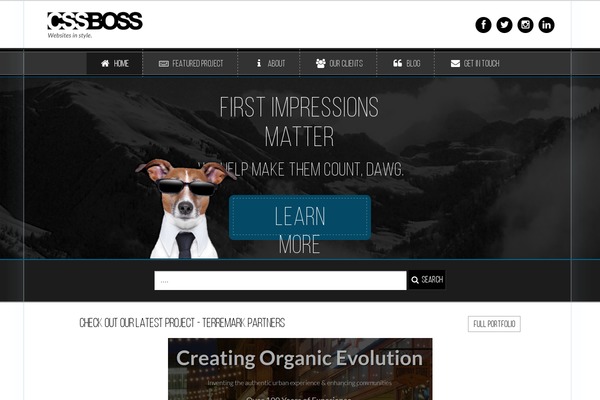 Orion theme site design template sample