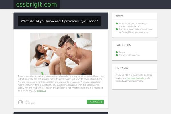 cssbrigit.com site used Cssbrigit