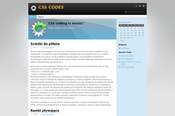 Gear theme site design template sample