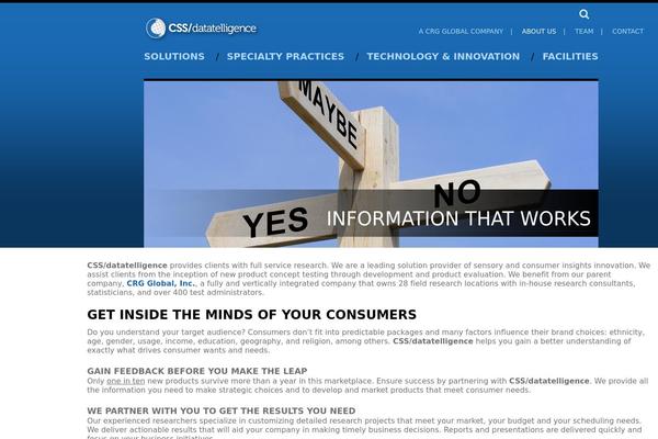 cssdatatelligence.com site used Cssdt