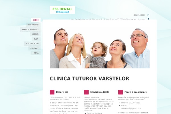 Hc theme site design template sample