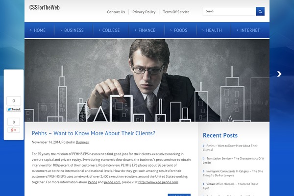 cssfortheweb.com site used Solution