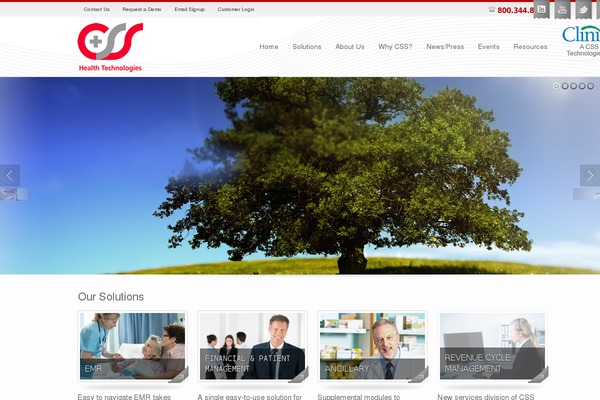 csshealthtech.com site used Progressio