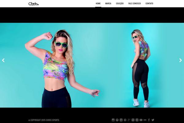 Titan theme site design template sample