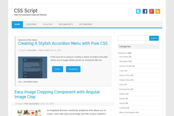 Site using Q2W3 Fixed Widget (Sticky Widget) plugin