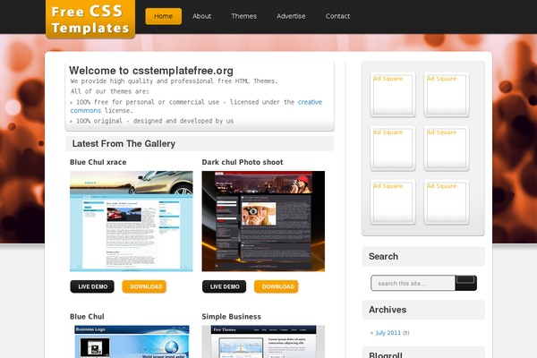 Wp Theme theme site design template sample