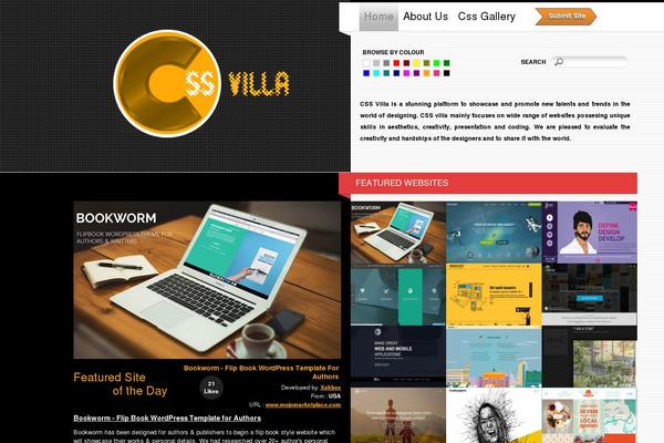 cssvilla.com site used Css