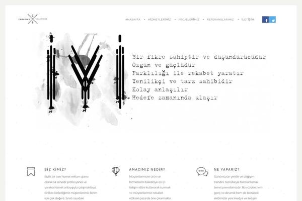 Quantum theme site design template sample