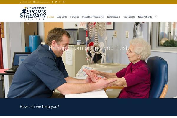cstcenter.com site used Divi-4