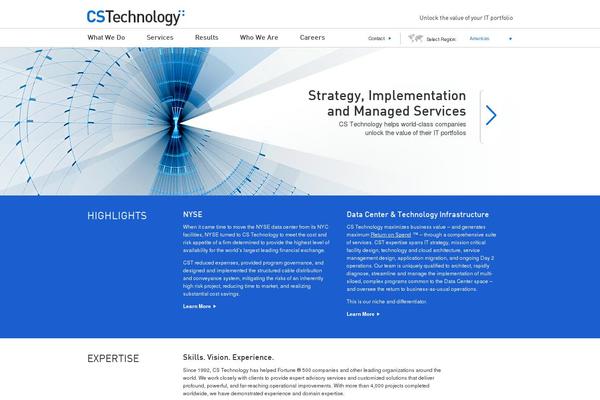 Cst theme site design template sample
