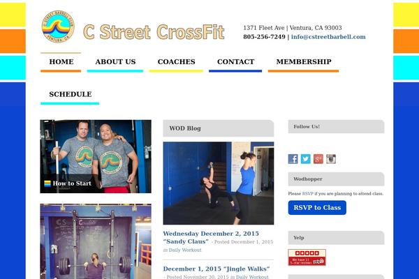 Custom Community Pro theme site design template sample