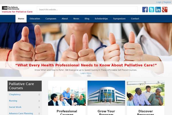 csupalliativecare.org site used Picostrap5-child