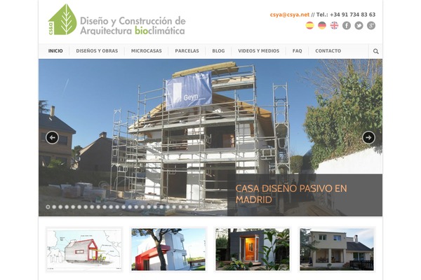 Modernize theme site design template sample