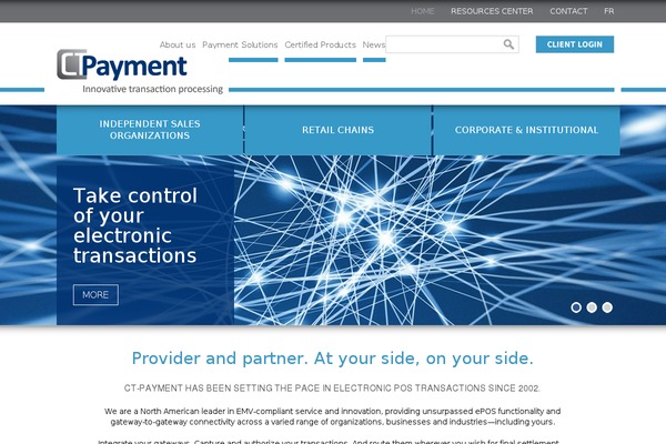 ctpayment theme websites examples